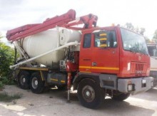 used concrete mixer + pump truck concrete truck