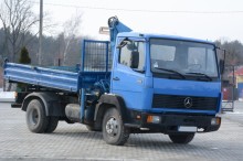 Mercedes three-way side tipper truck