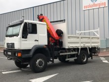 MAN flatbed truck
