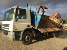 DAF three-way side tipper truck