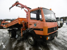 Mercedes three-way side tipper truck