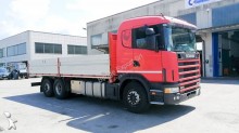 camión caja abierta teleros Scania