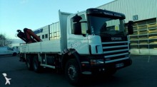 camión caja abierta Scania