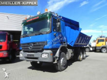 Mercedes three-way side tipper truck