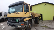 Mercedes three-way side tipper truck