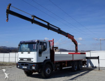 ciężarówka Iveco Euro Trakker 380 Pritsche 7.00m + Kran PK15500