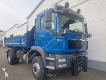 MAN three-way side tipper truck