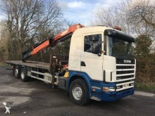 Scania flatbed truck