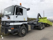 Mercedes hook lift truck
