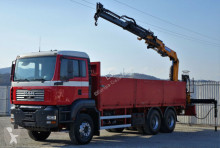 MAN flatbed truck