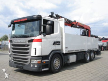 camión caja abierta teleros Scania