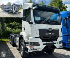 MAN three-way side tipper truck