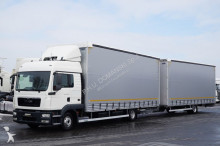 ciężarówka MAN TGL - / 12.250 / E 5 / ZESTAW PRZEJAZDOWY 120 M3 + remorque