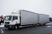 ciężarówka MAN TGL - / 12.250 / E 5 / ZESTAW PRZEJAZDOWY 120 M3 + remorque