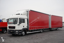 ciężarówka MAN TGL - / 12.250 / E 5 / ZESTAW PRZEJAZDOWY 120 M3 + remorque