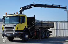 ciężarówka platforma Scania