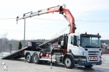 ciężarówka platforma Scania