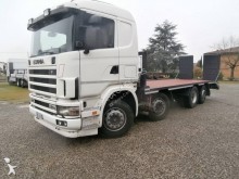 Scania heavy equipment transport truck