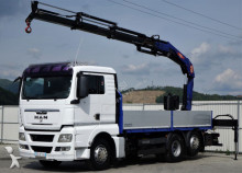 MAN flatbed truck