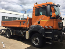 MAN three-way side tipper truck