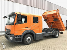 Mercedes three-way side tipper truck
