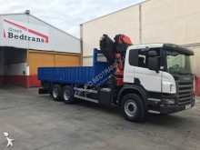 camión caja abierta Scania