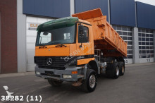Mercedes three-way side tipper truck