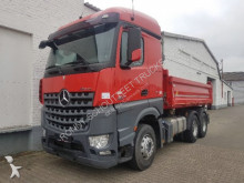 Mercedes three-way side tipper truck