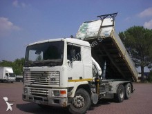 Volvo three-way side tipper truck