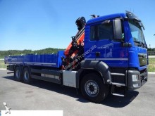 MAN flatbed truck