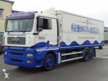 MAN beverage delivery flatbed truck