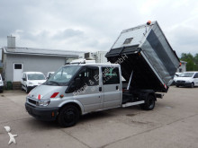 used three-way side tipper truck