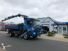 Mercedes three-way side tipper truck