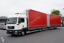 MAN TGL - / 12.250 / E 5 / ZESTAW PRZEJAZDOWY 120 M3 + remorque truck