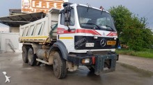 Mercedes three-way side tipper truck