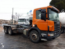 Scania hook lift truck