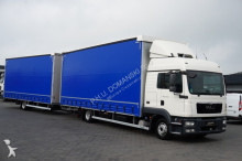 MAN TGL - / 12.250 / E 5 / ZESTAW PRZEJAZDOWY 120 M3 + remorque truck