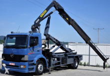 ciężarówka Mercedes AXOR 1828 Abrollkipper + Kran* Top Zustand!!