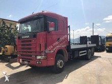 Scania heavy equipment transport truck