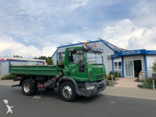 Iveco three-way side tipper truck