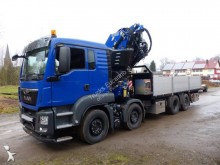 MAN flatbed truck