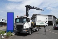 Scania flatbed truck