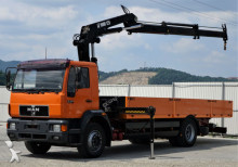 MAN flatbed truck