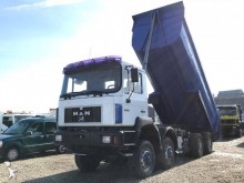 MAN half-pipe tipper truck