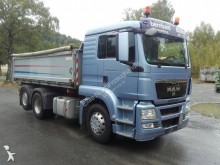MAN three-way side tipper truck