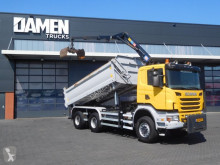 Scania two-way side tipper truck