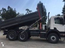 Scania half-pipe tipper truck
