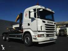 Scania hook lift truck