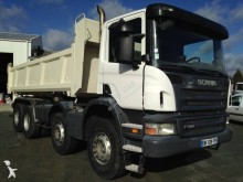 Scania two-way side tipper truck