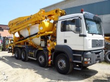 MAN concrete mixer + pump truck concrete truck
